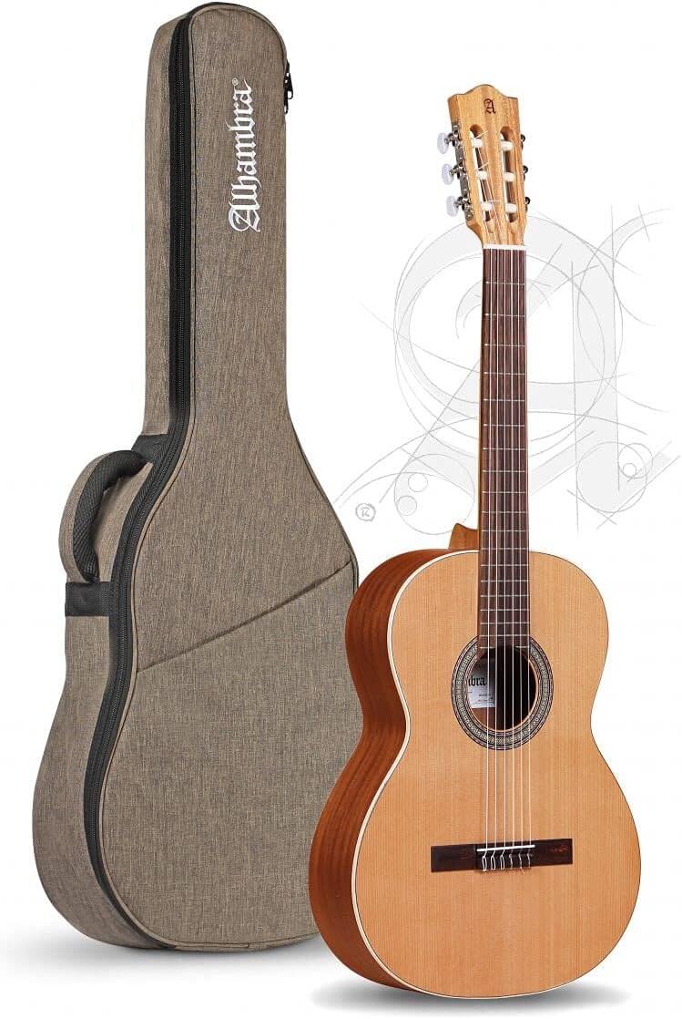 Guitarra española Luthier Alhambra Z-Nature con funda