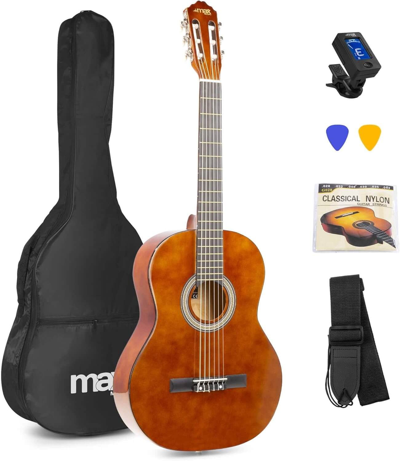 Guitarra clásica Max SoloArt Kit pack completo