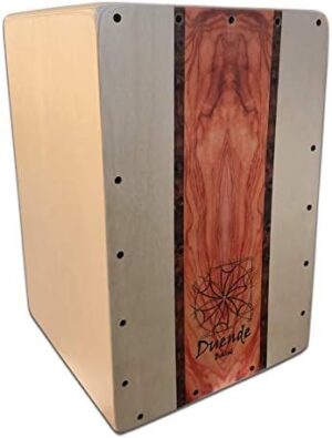 Cajón flamenco Duende Basic frontal diagonal