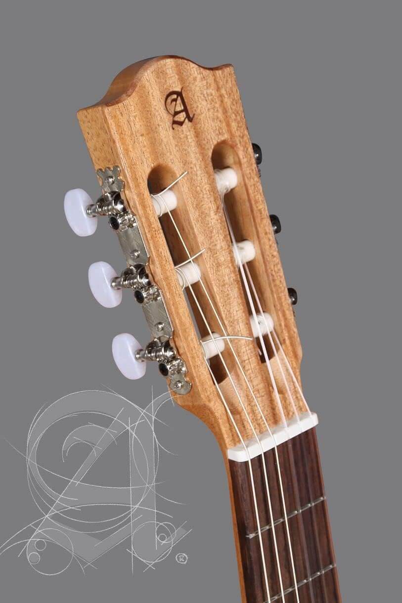 Guitarra Alhambra Z-Nature clavijero, clásico flamenco