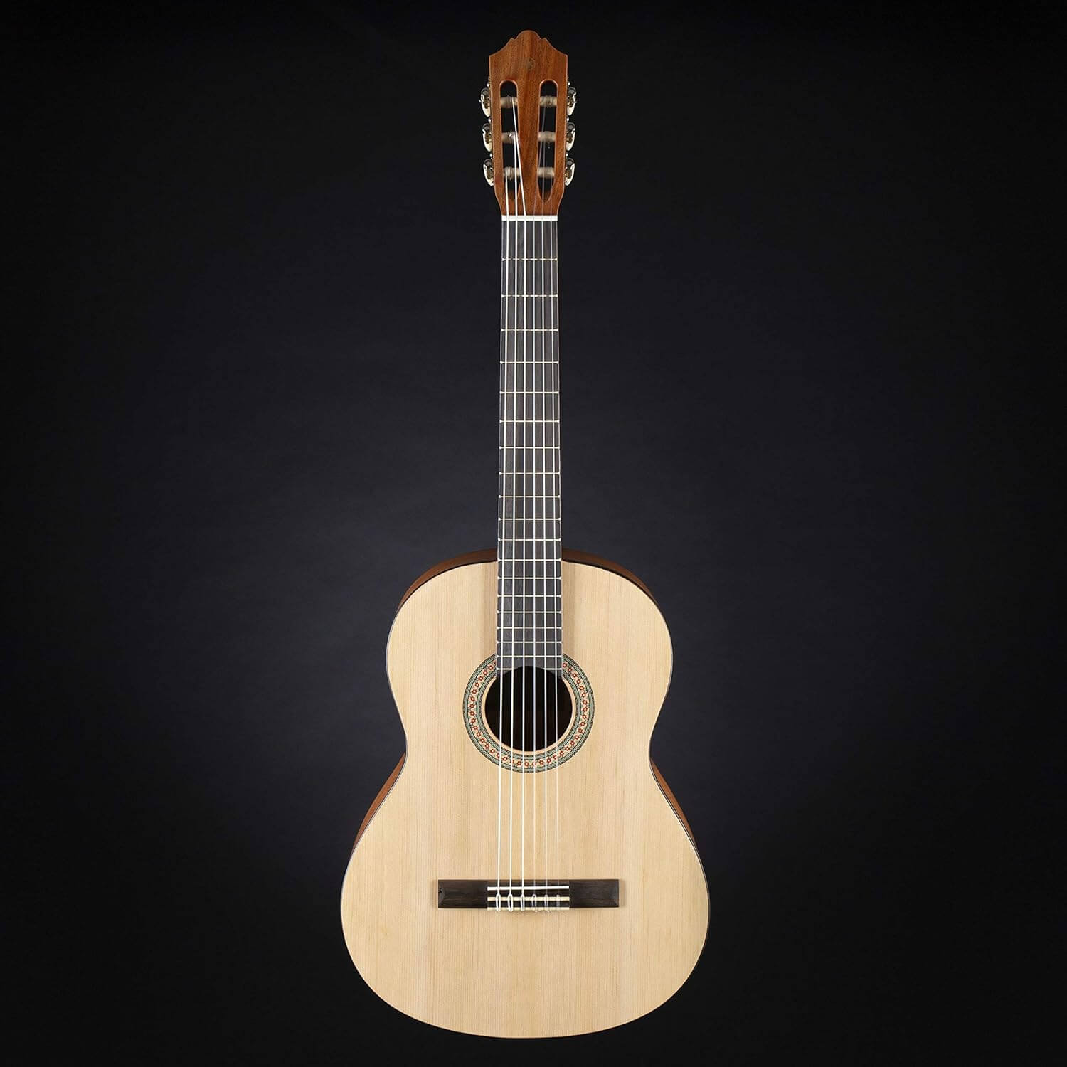 Guitarra Yamaha C40MII vista entera frontal, clásica flamenca.