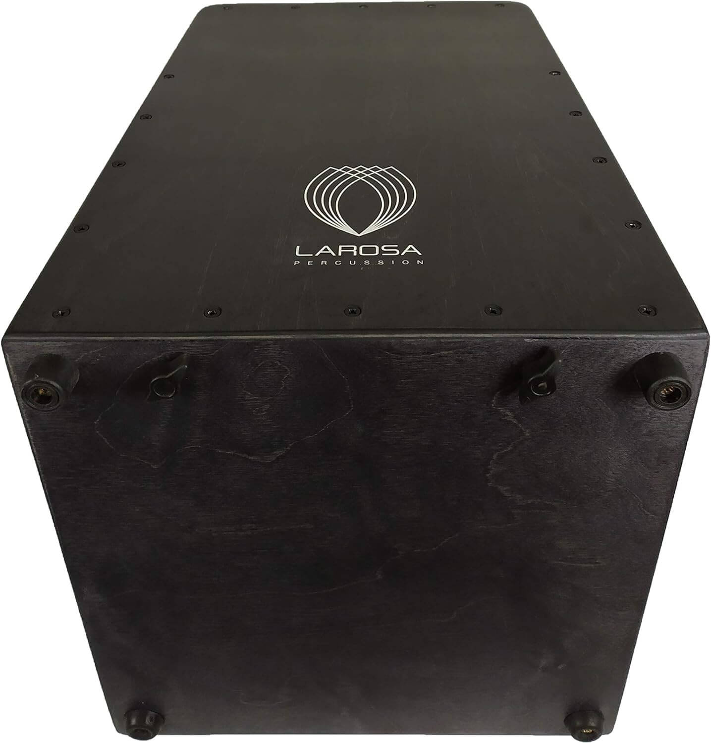 Cajón flamenco La Rosa Mod. New Blackie vistas gomas antideslizantes
