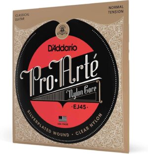 Juego de cuerdas de nailon para guitarra española marca D´Addario tensión media