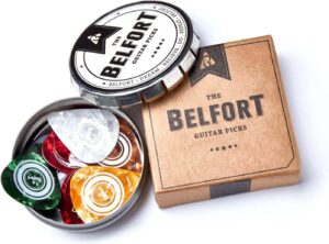 Púas Belfort para guitarras acústicas, eléctricas, clásicas, flamencas