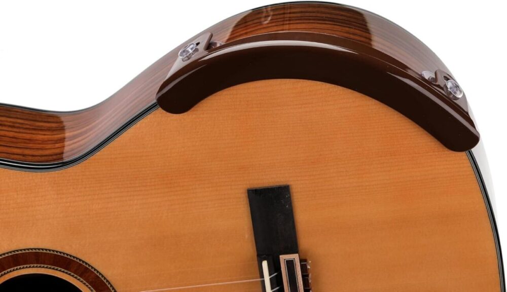 Reposabrazos adhesivo, ventosas para guitarra española, clásica y acústica