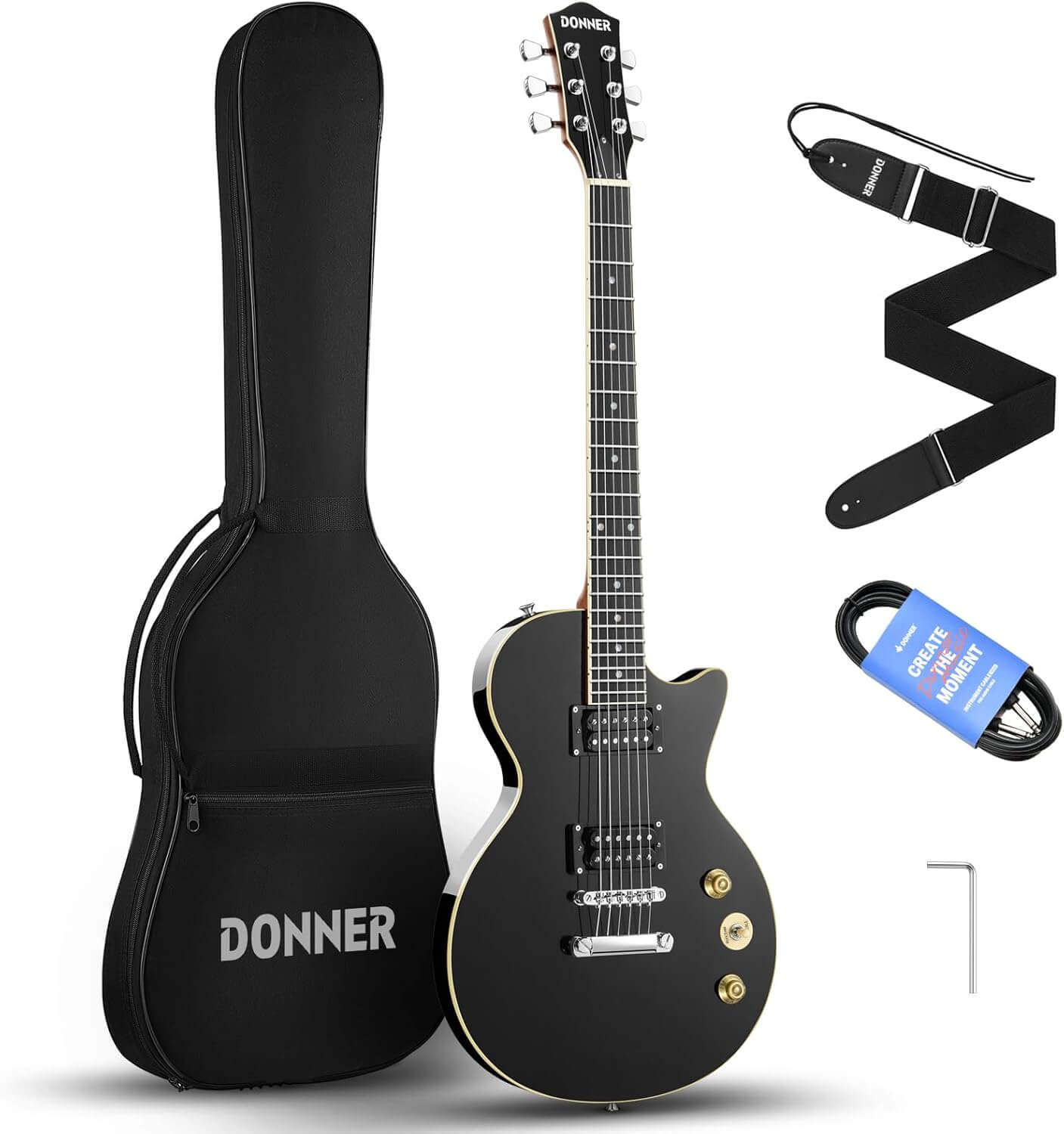 Guitarra eléctrica LP Kit (Les Paul) rock blues pop