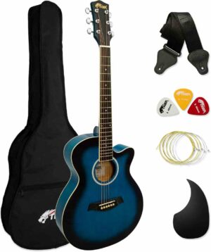 Guitarra acústica Tiger ACG1-BL